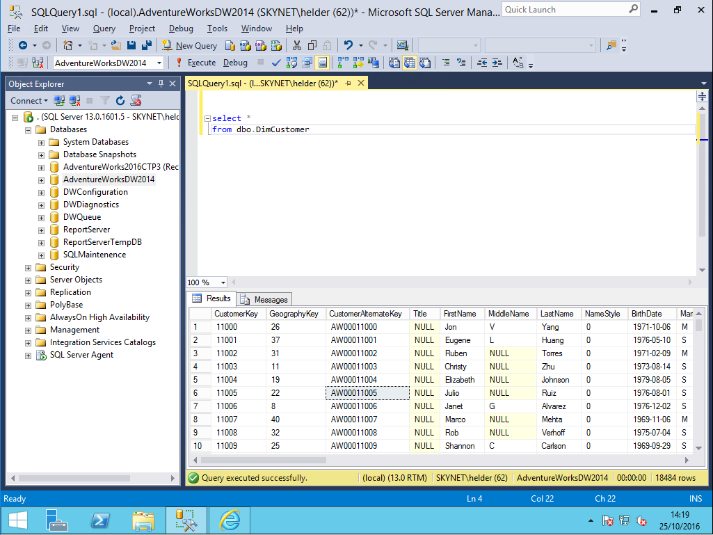 My fresh new SSIS Lab – Helder Viana – .net Developer and geek